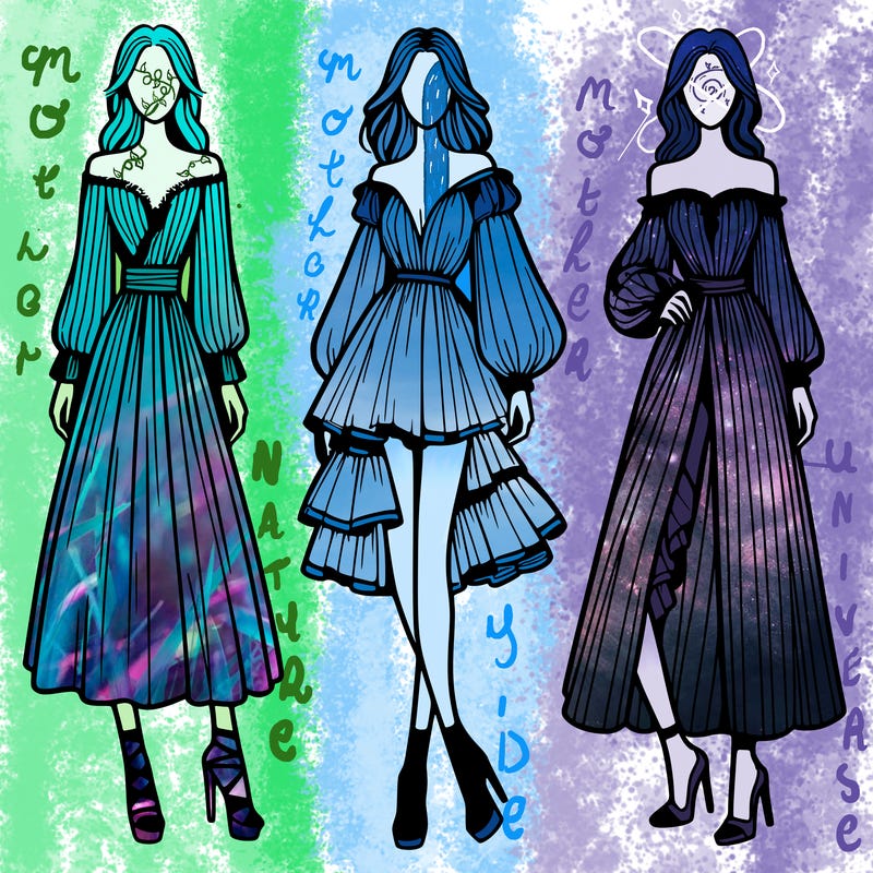 fashion models dresses