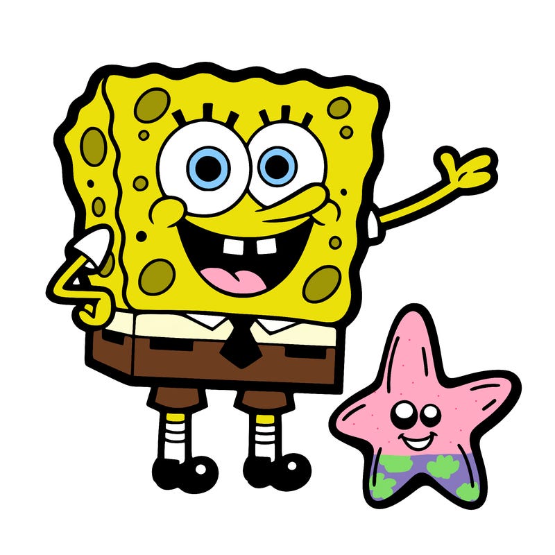 spongebob and patrick