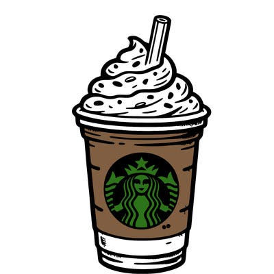 starbucks, frappuccino