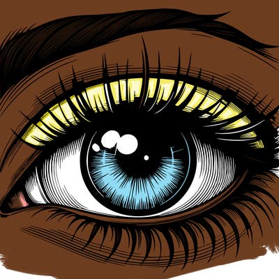 realistic eye