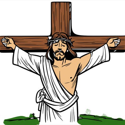 jesus on the cross