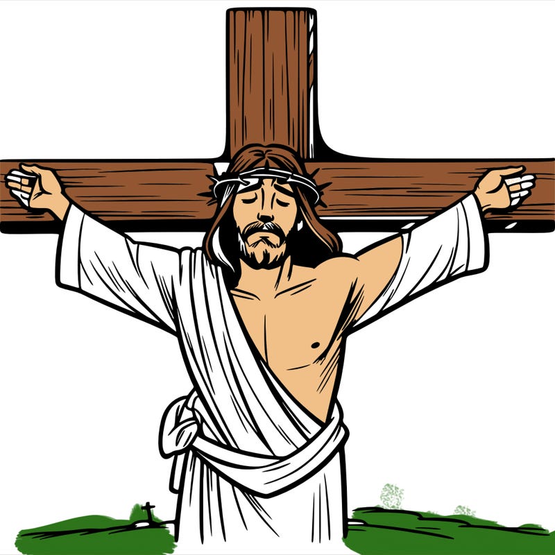 jesus on the cross
