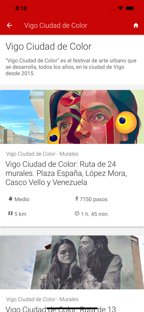 Vigo App - Concello de Vigo - Vigo App urban art mural routes and walking tour details