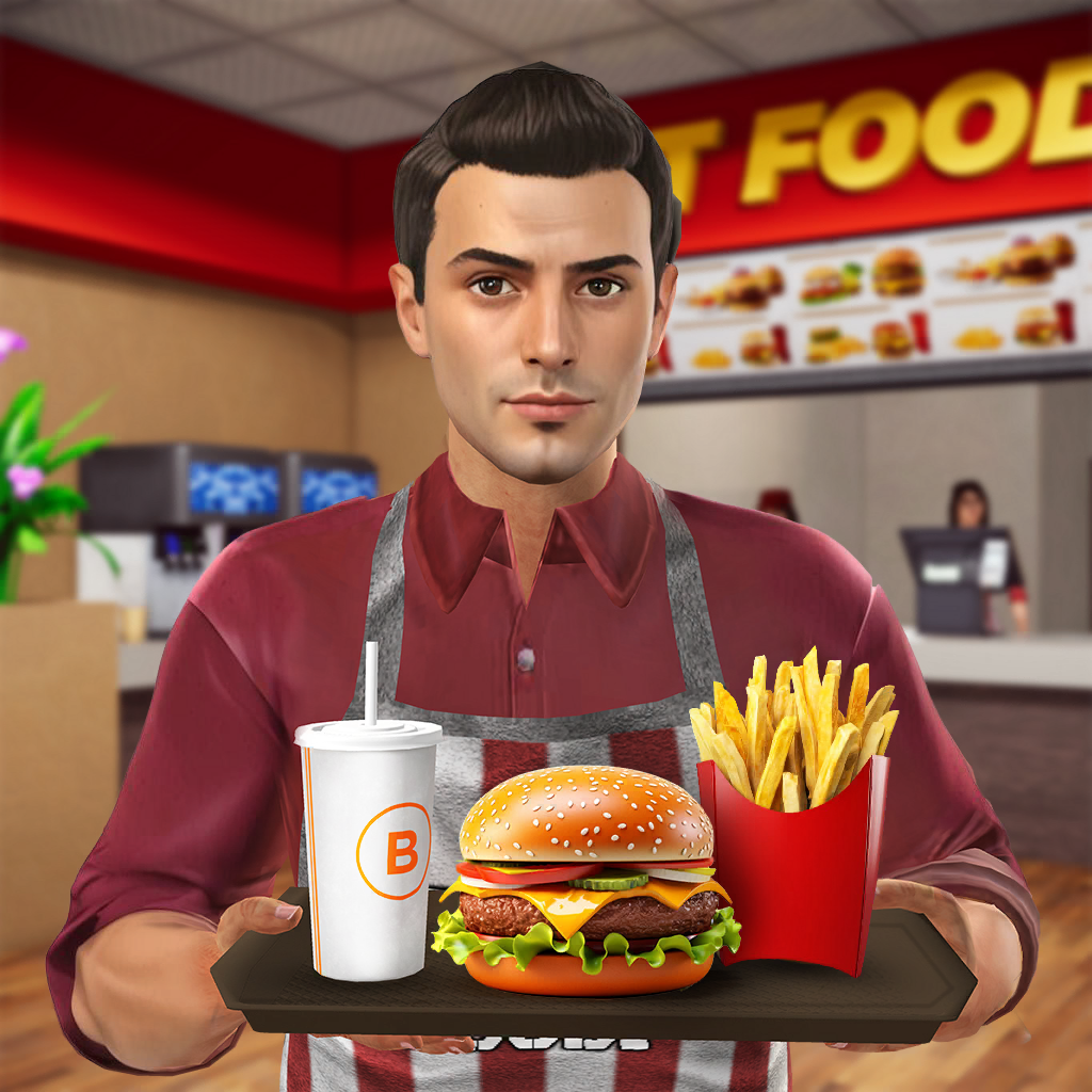 Fast Food Burger & Pizza Shop - Games App | MWM
