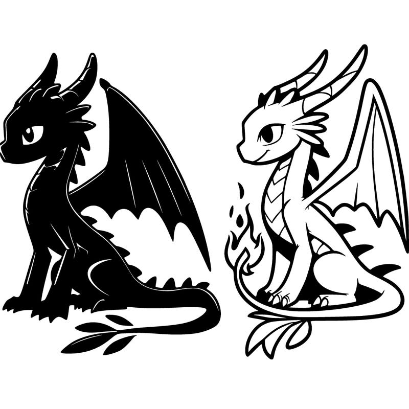 how to train your dragon 3 picture toothless and light fury