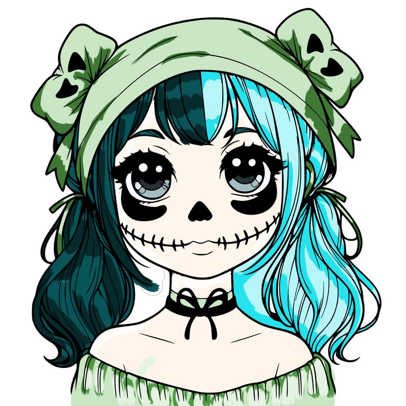 realistic girl halloween