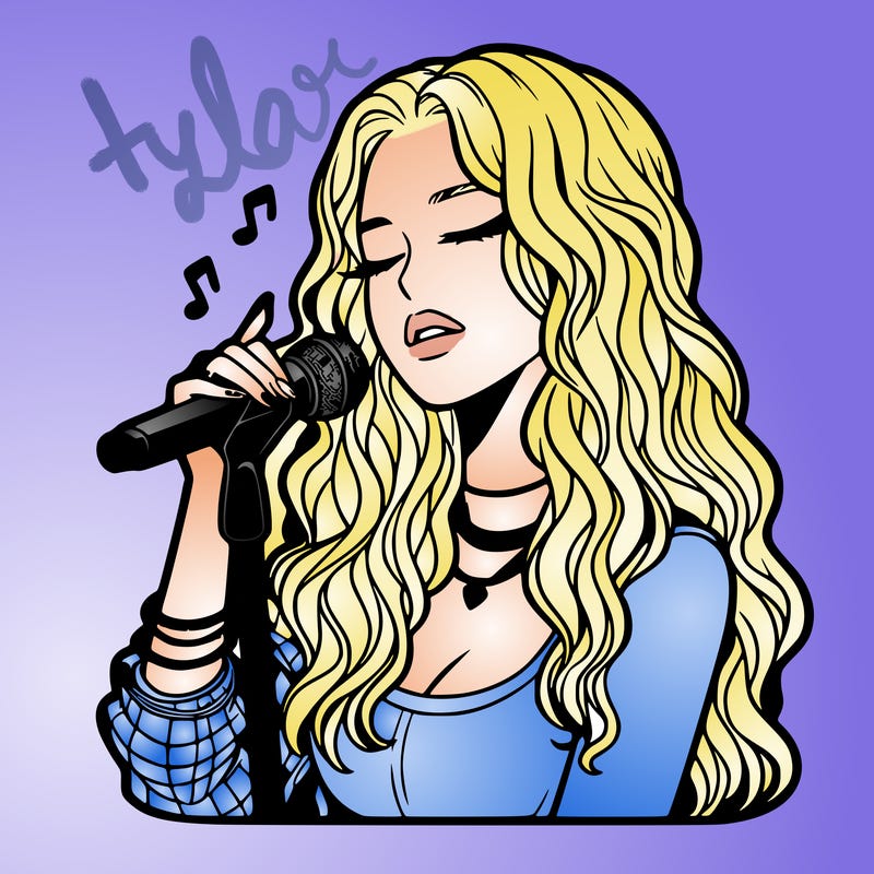 realistic female singer