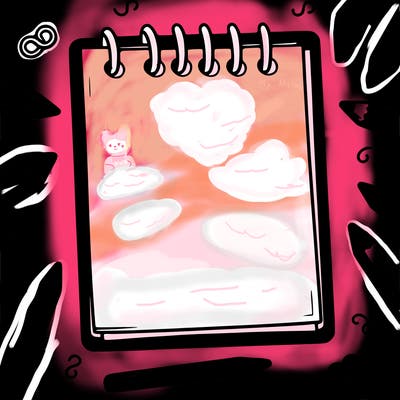 blank sheet of paper