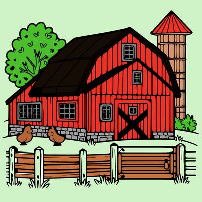house on the farm
