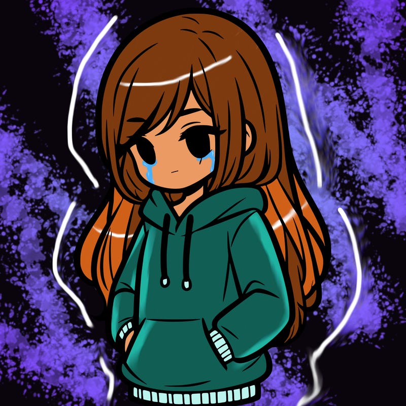 girl wearing hoodie