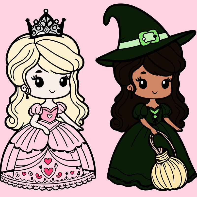princess as a witch