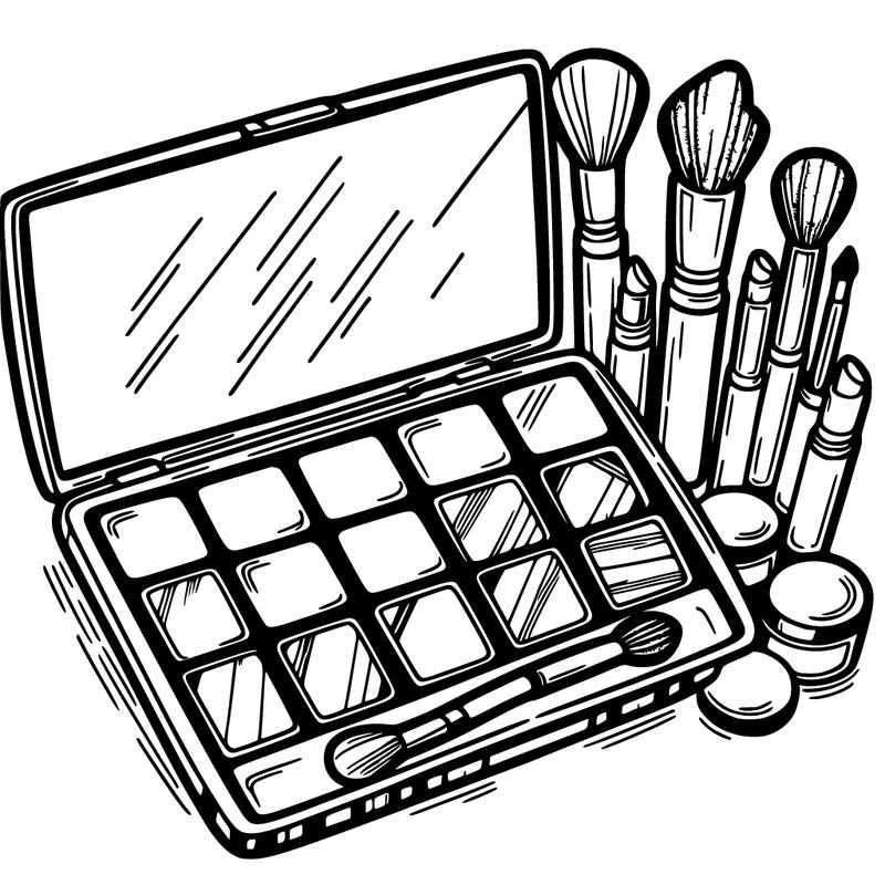 makeup pallet