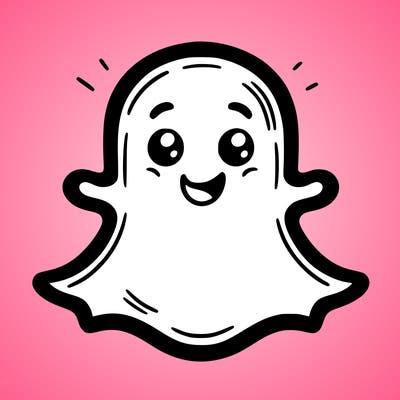 regular snapchat logo
