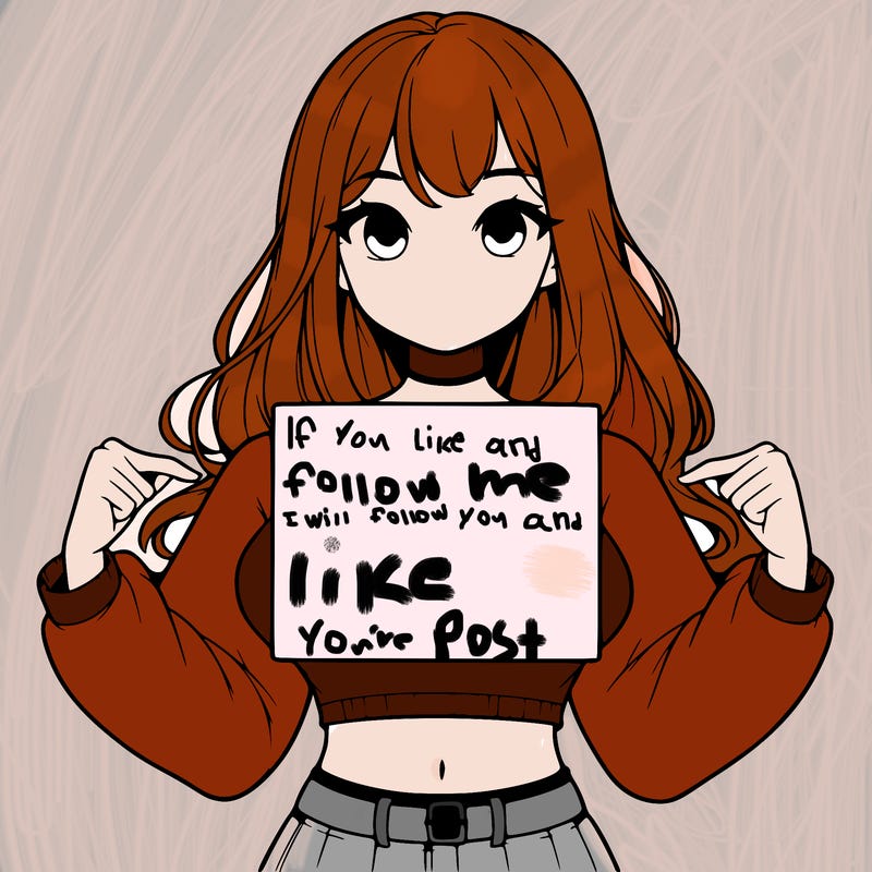 girl holding a blank sign in a long sleeve crop top