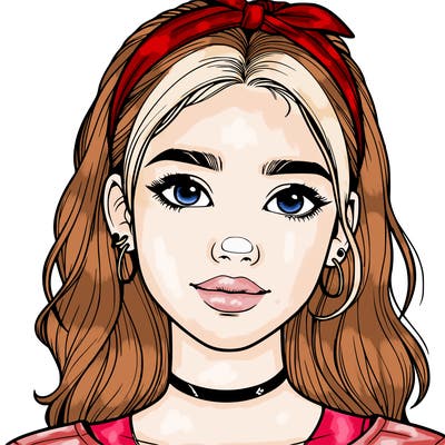 realistic teenage girl