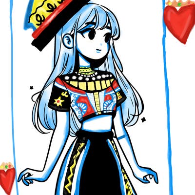 girl in a cute crop top