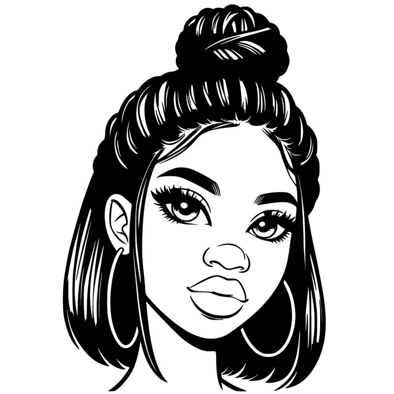 realistic black girls