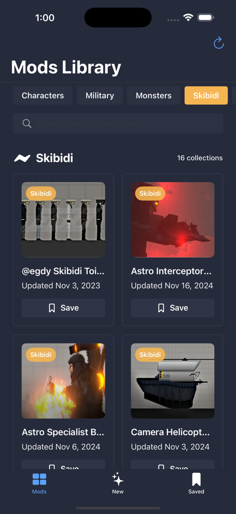 Mods for Melon Playground!! - A library of Skibidi-themed mods for the Melon Playground app