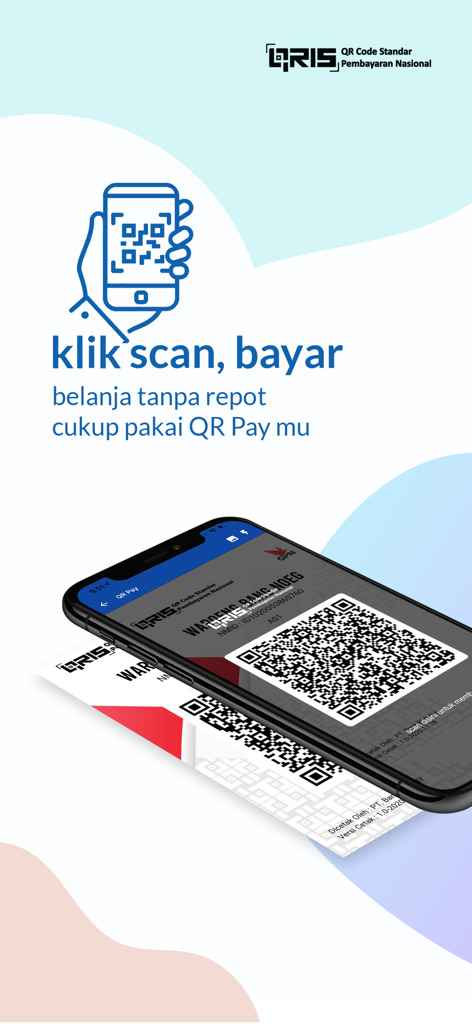 BPDDIY Mobile - A smartphone scanning a QRIS code for a secure cashless transaction via the BPDDIY Mobile app.