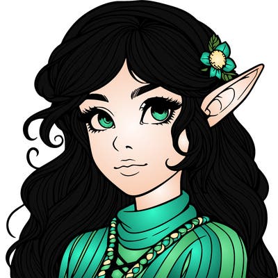 realistic elf girl