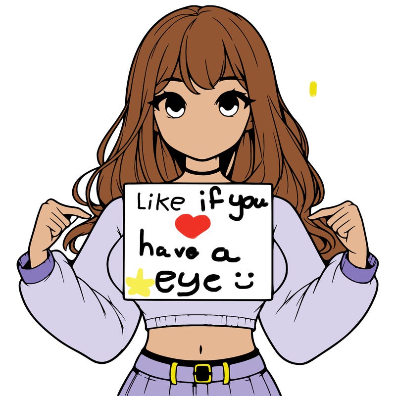 girl holding a blank sign in a long sleeve crop top