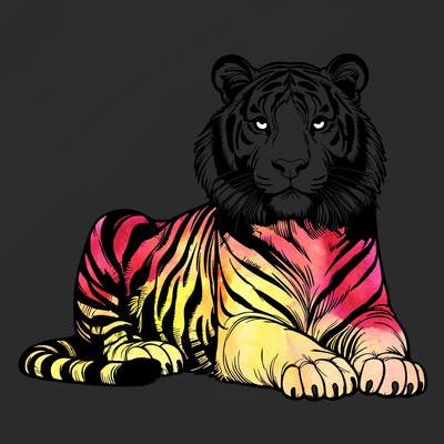 realistic tiger