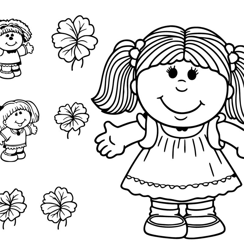 girl cabbage patch kids