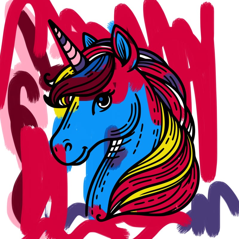 unicorn head
