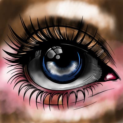 realistic eye