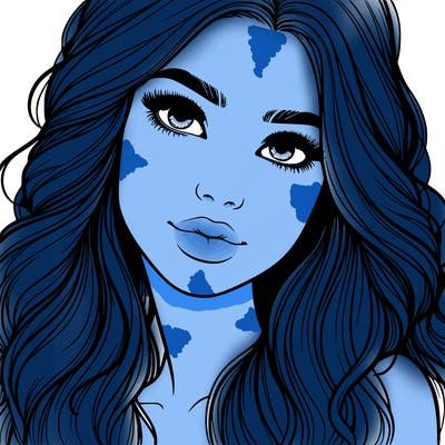 beautiful realistic girl