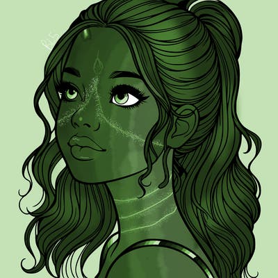 beautiful realistic girl