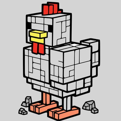 minecraft chicken