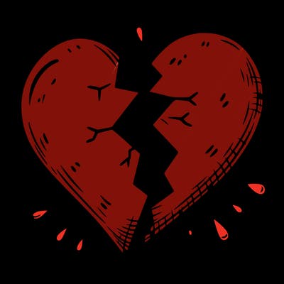 a broken heart