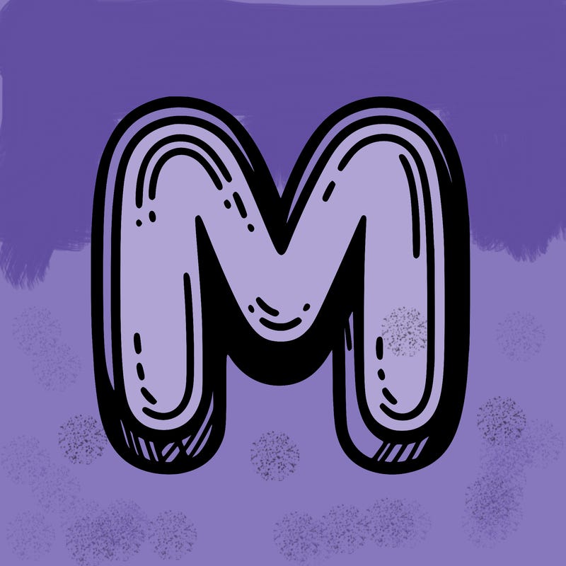 m
