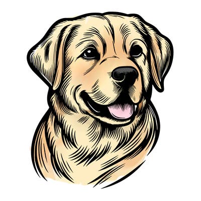 realistic dog