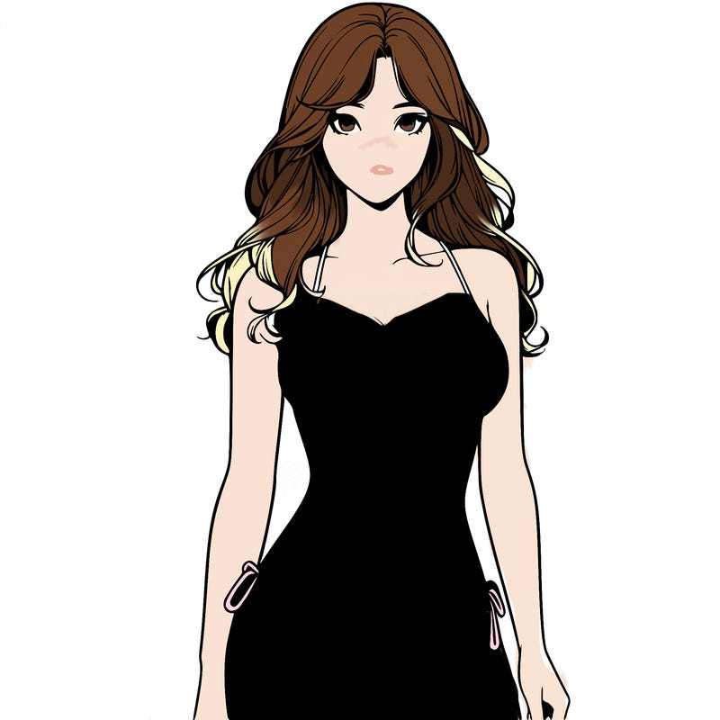 realistic girl with a revealing swimsuit