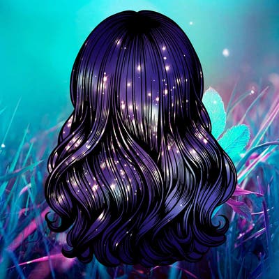hair relistic  girl