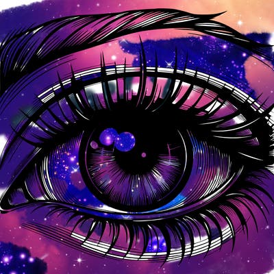 realistic eye
