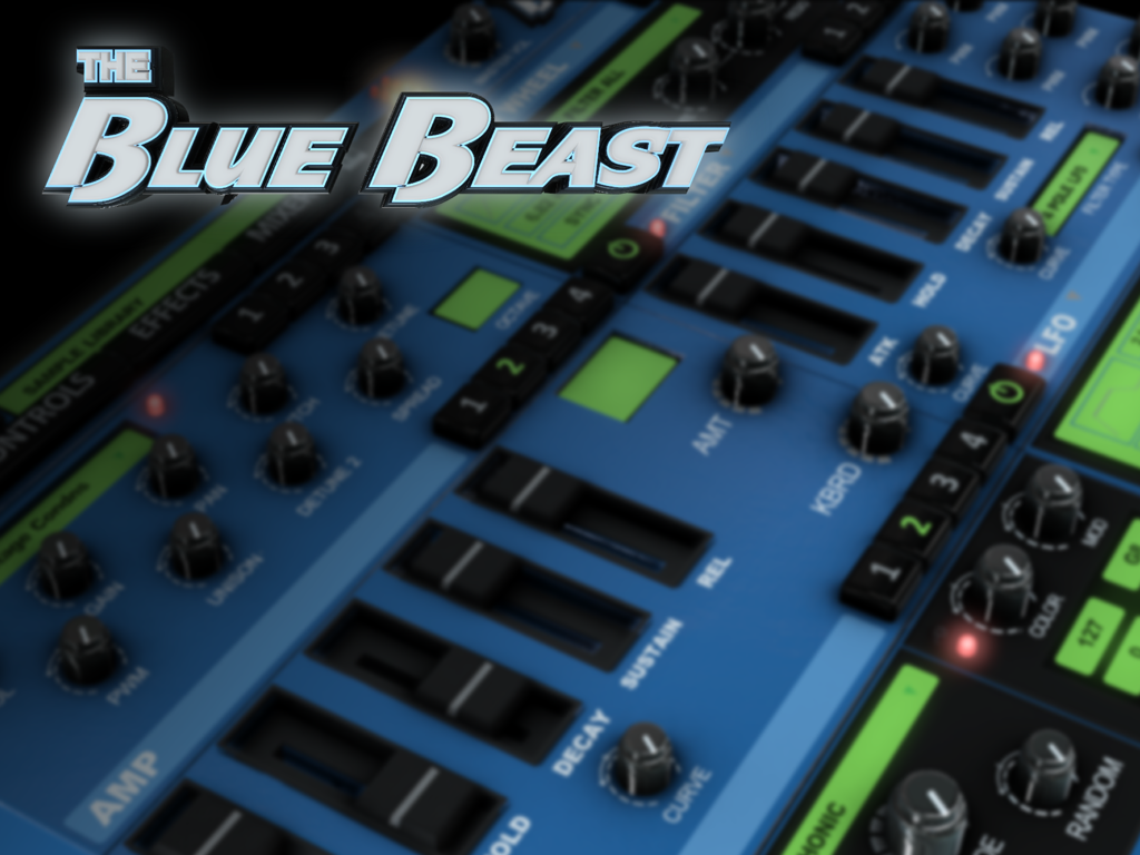 BlueBeast - Yamaha EX5 Library - Interfaz del sintetizador virtual BlueBeast Yamaha EX5