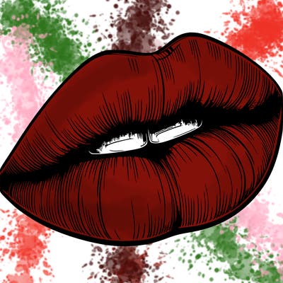 realistic lips