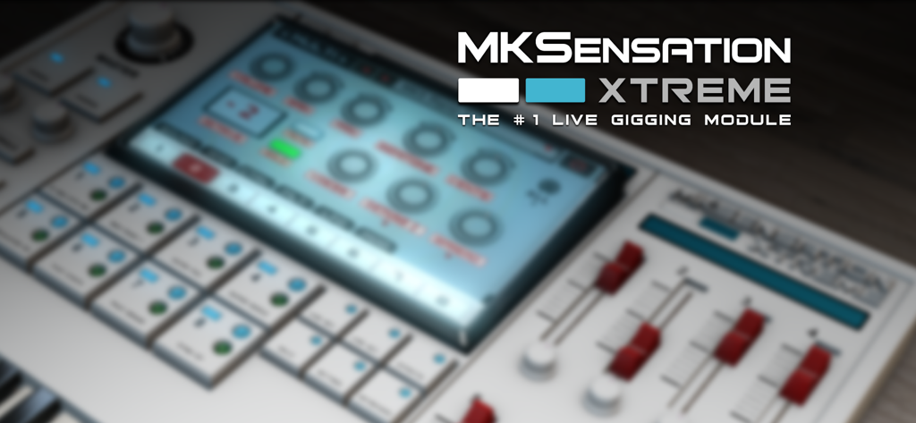 MKSensation Xtreme - MKSensation Xtreme professional sound module for live musical performances