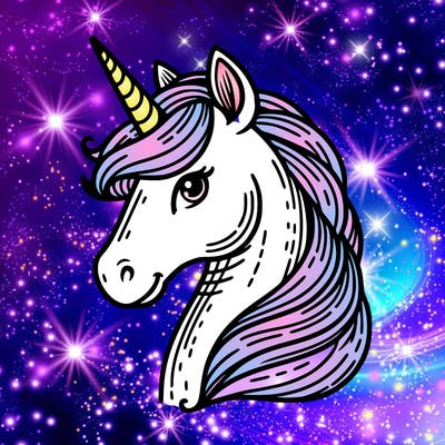 unicorn head