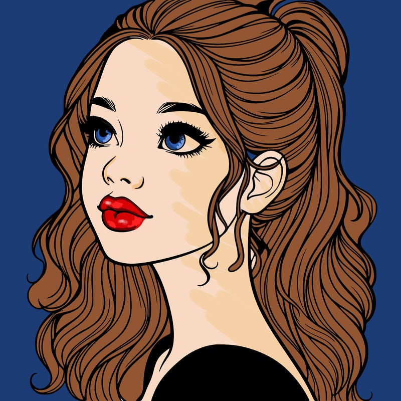 beautiful realistic girl