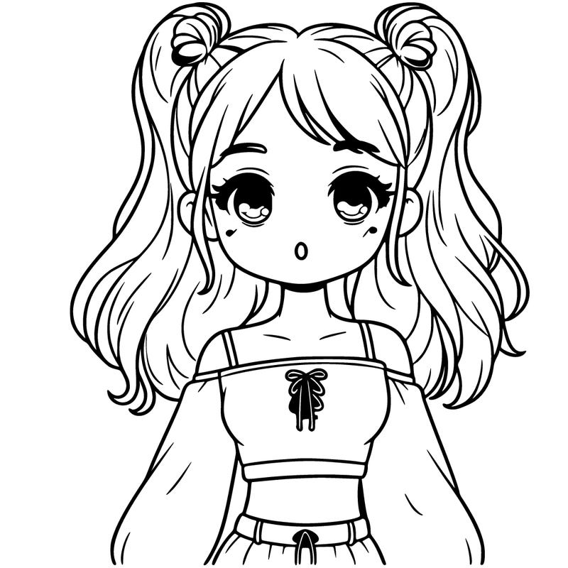 girl in a cute crop top