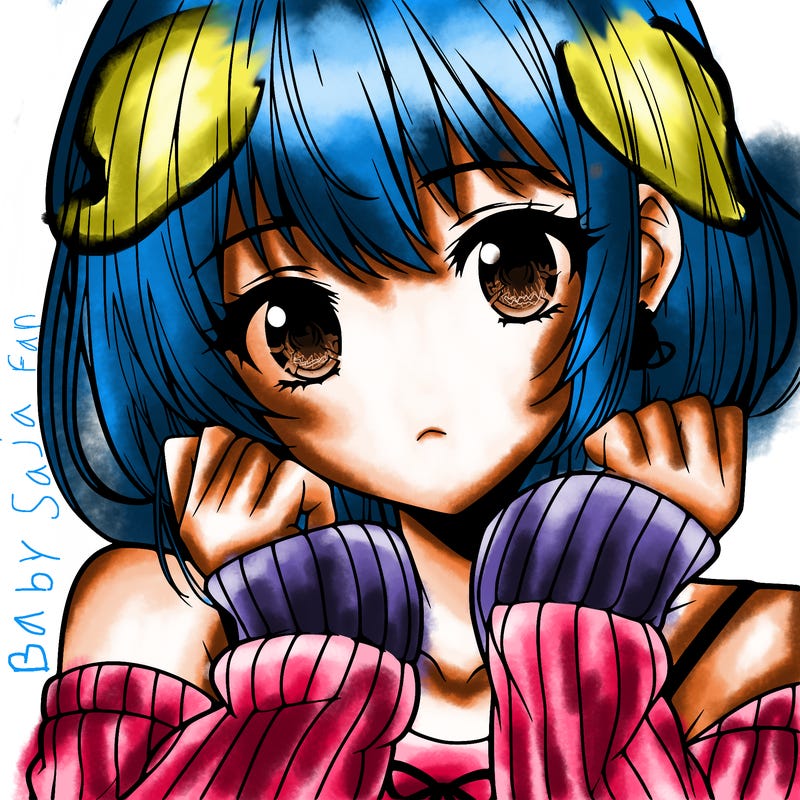 beautiful anime girl