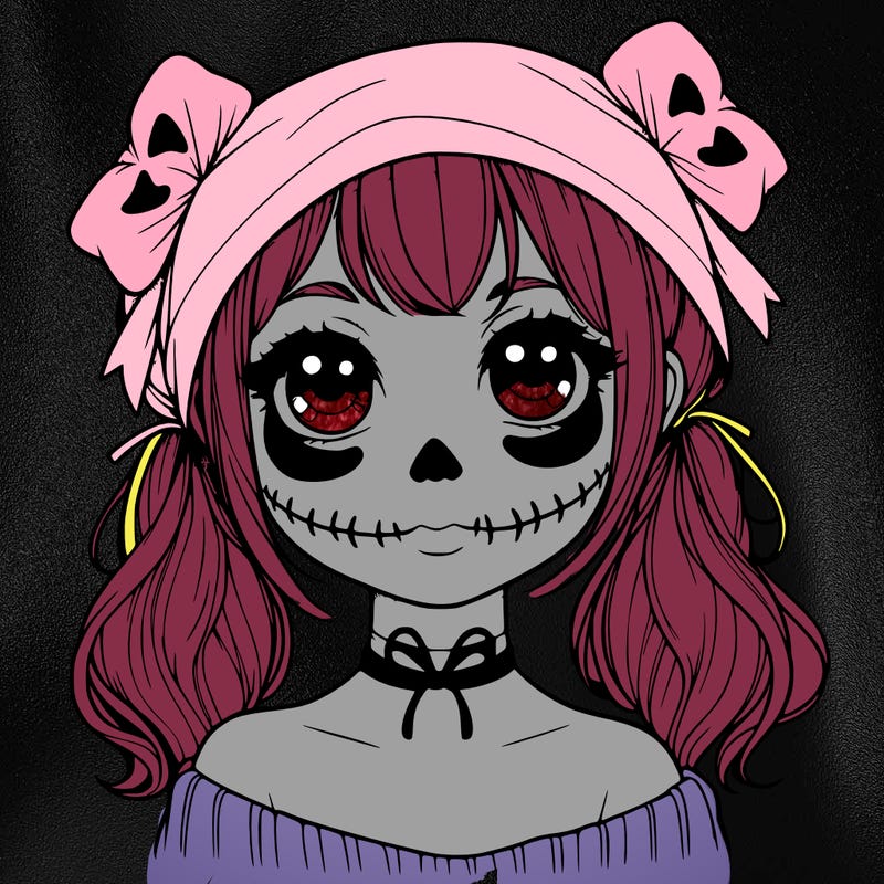 realistic girl halloween