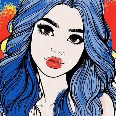 beautiful realistic girl