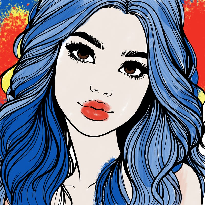 beautiful realistic girl