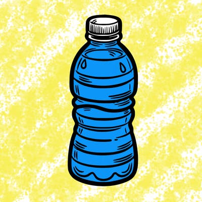 water bottle