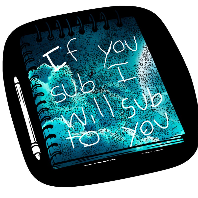 a blank sketch pad